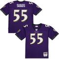 Terrell Suggs Baltimore Ravens Purple 2003 Legacy Replica Jersey