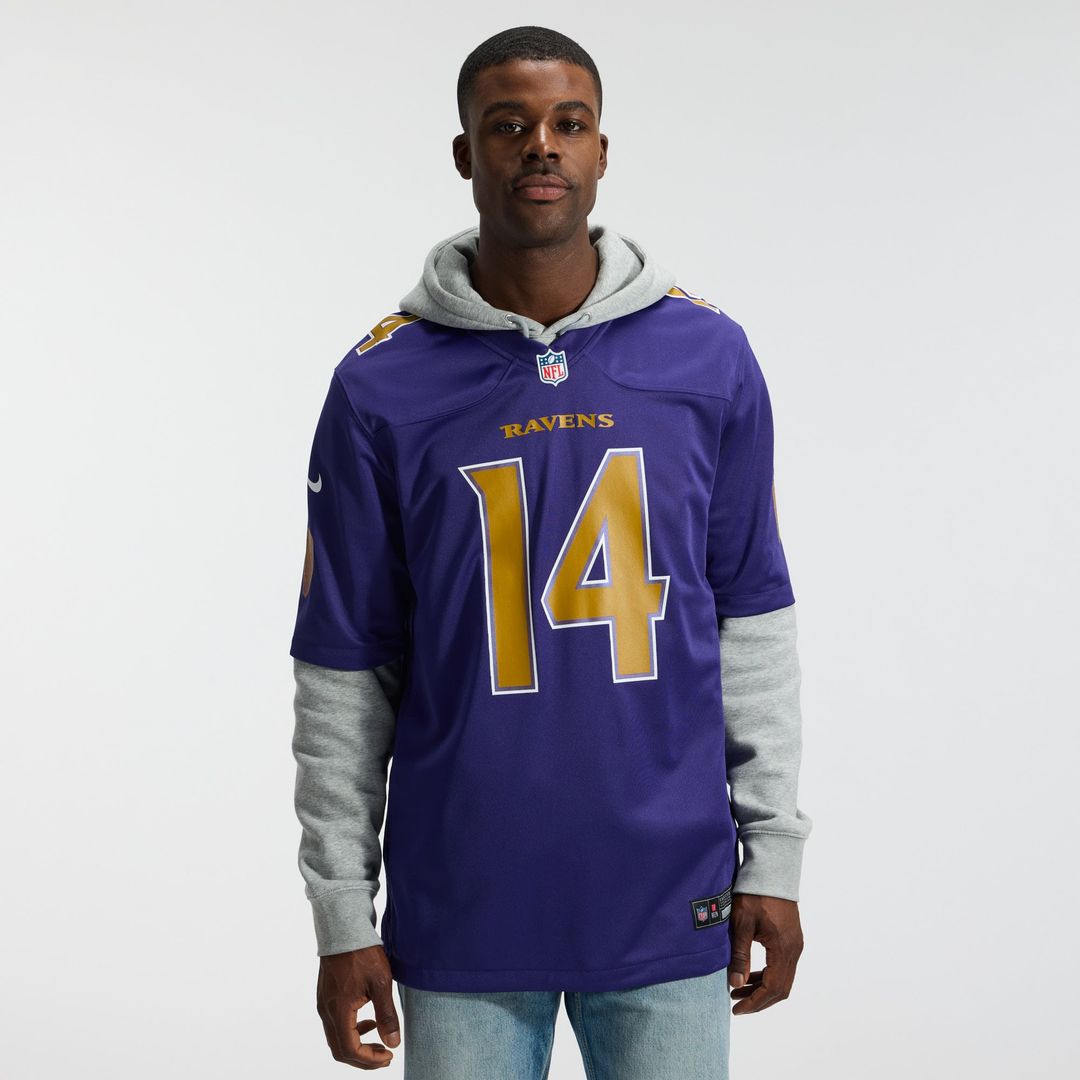 Kyle Hamilton Baltimore Ravens Purple Alternate Game Jersey