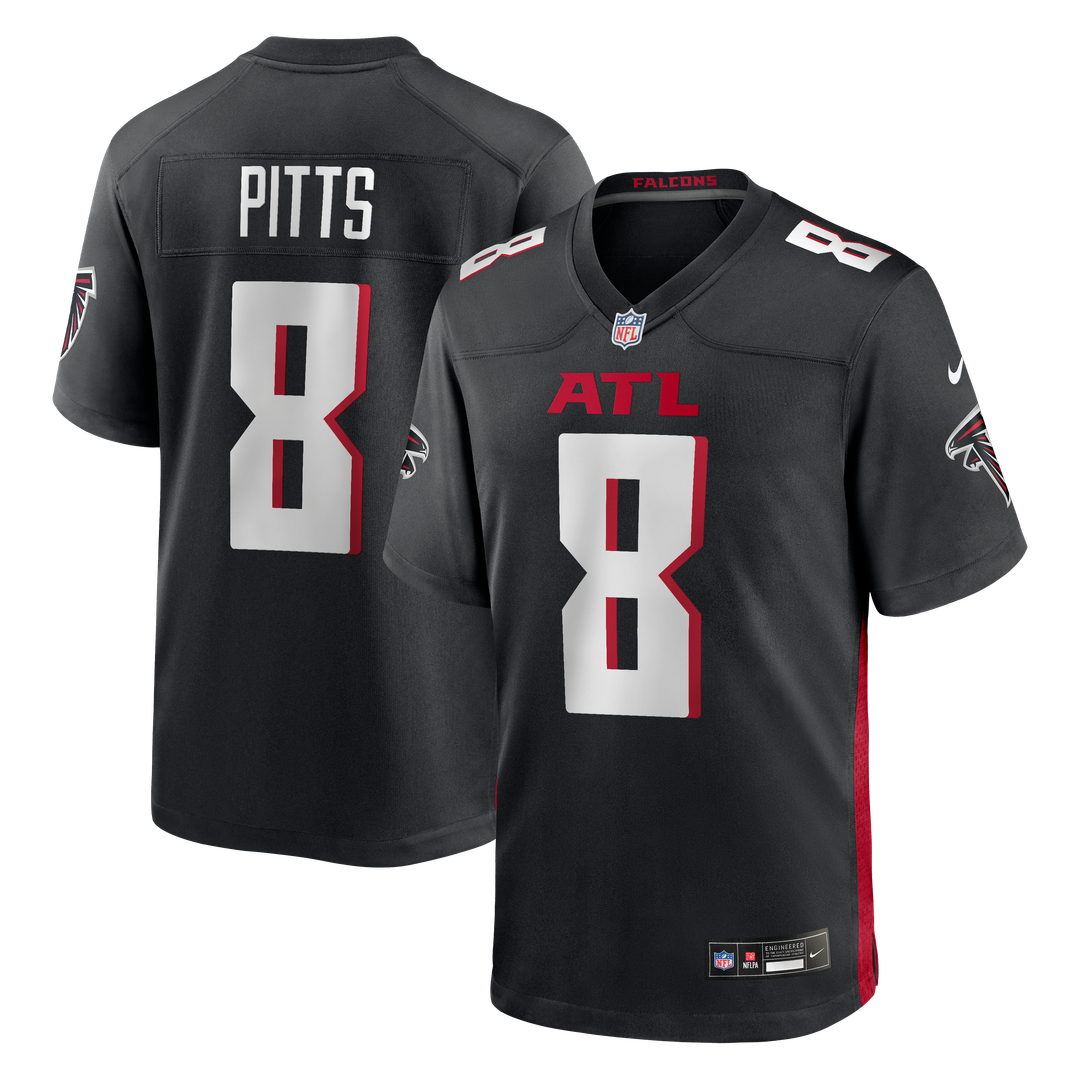 Kyle Pitts Atlanta Falcons Black Game Jersey