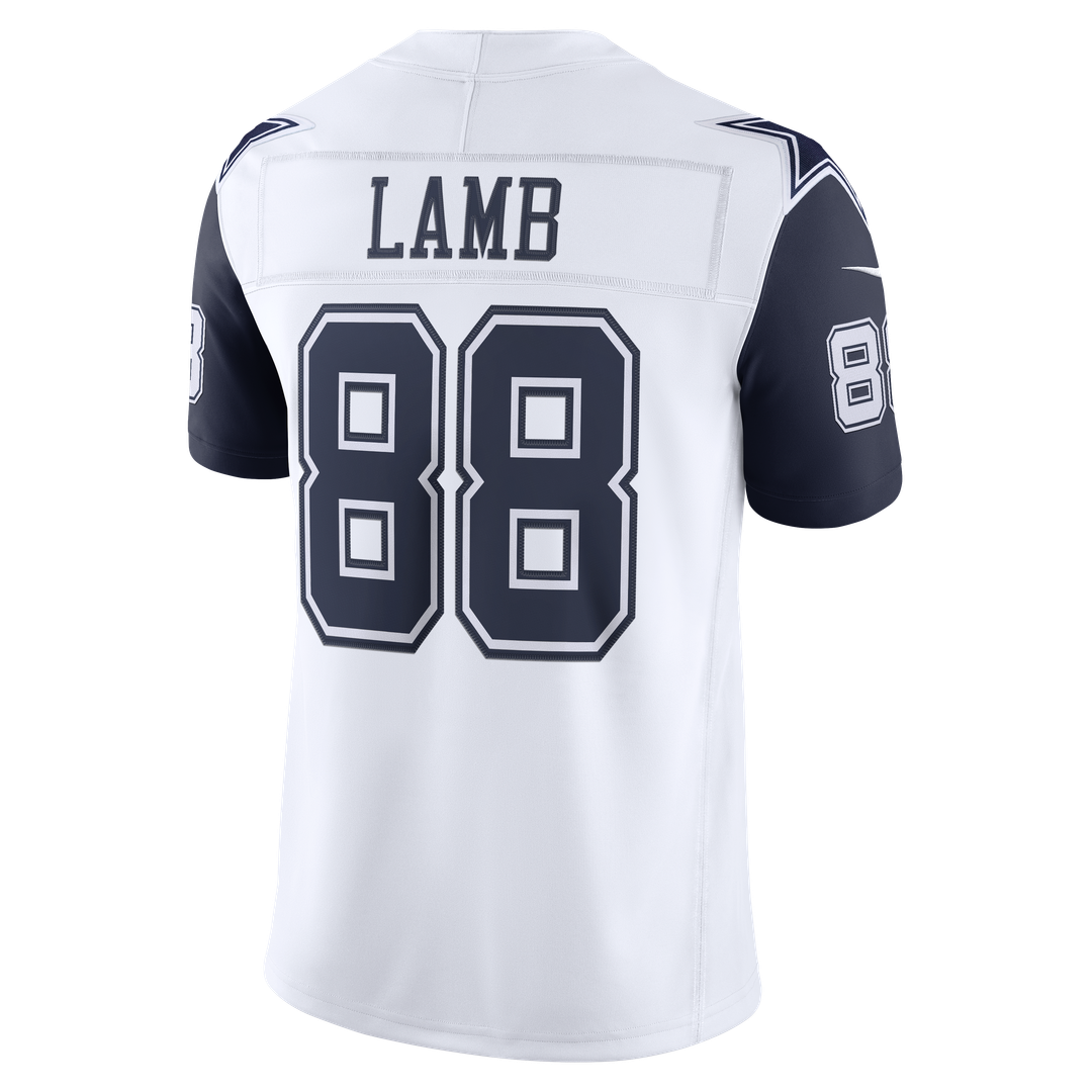 CeeDee Lamb Dallas Cowboys White Alternate Vapor F.U.S.E. Stitched Limited Jersey