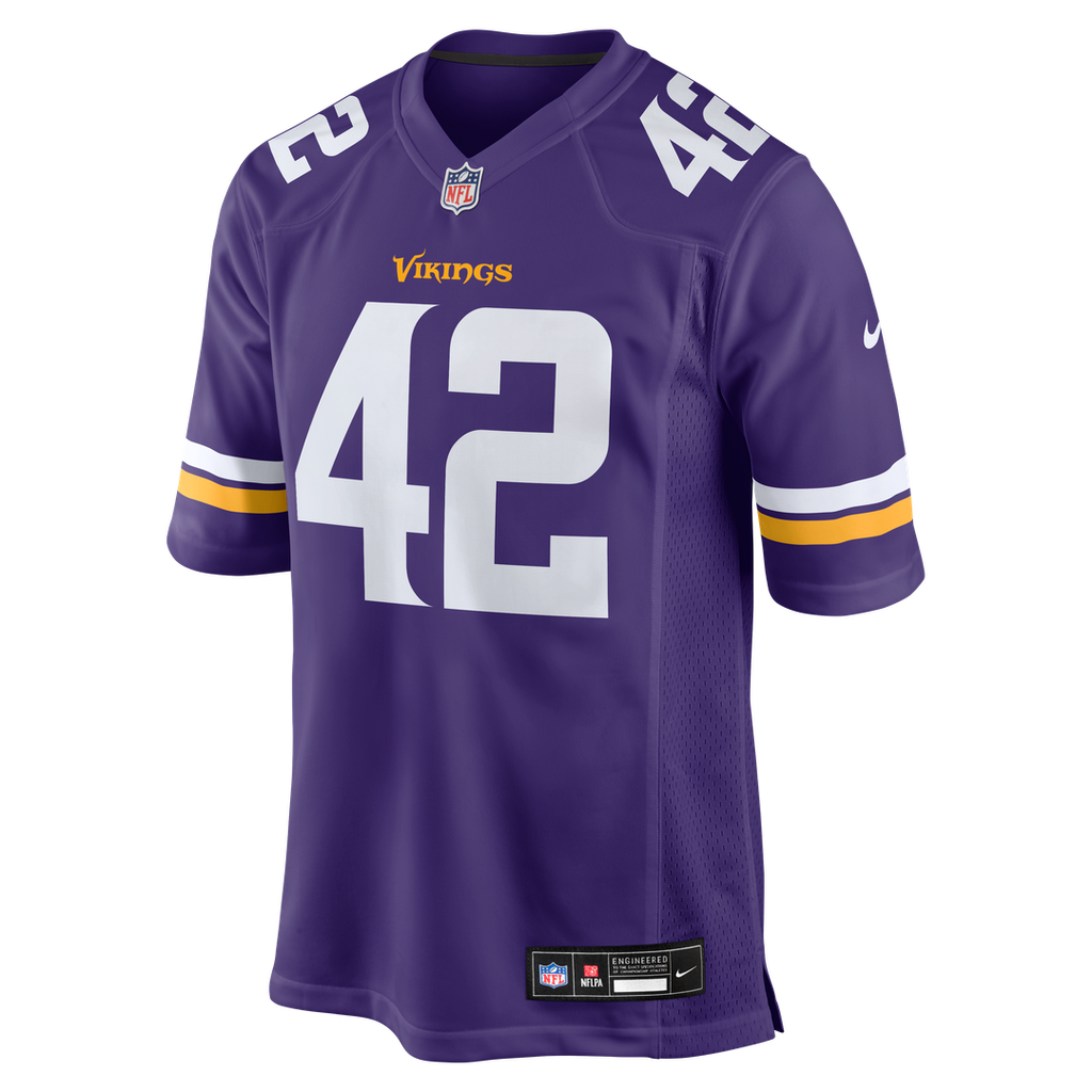Andrew DePaola Minnesota Vikings Purple Game Jersey