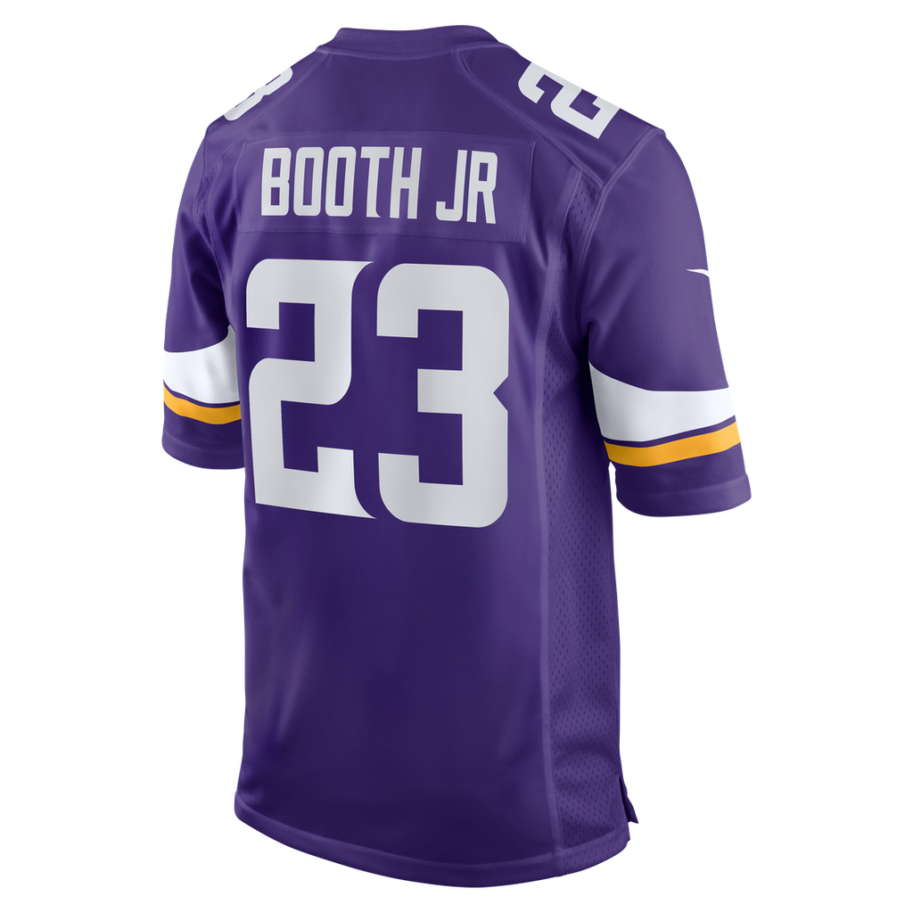 Andrew Booth Jr. Minnesota Vikings Purple Player Game Jersey