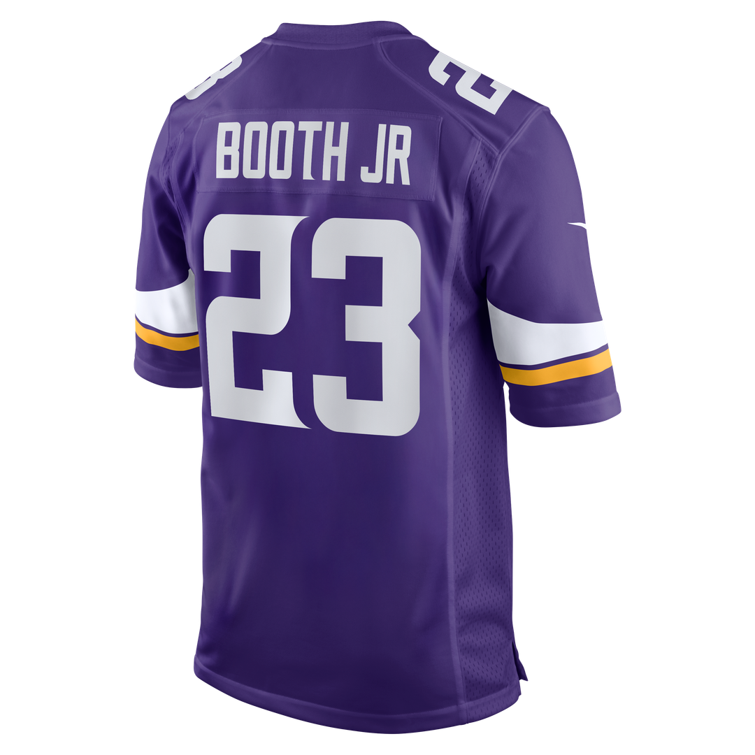 Andrew Booth Jr. Minnesota Vikings Purple Player Game Jersey