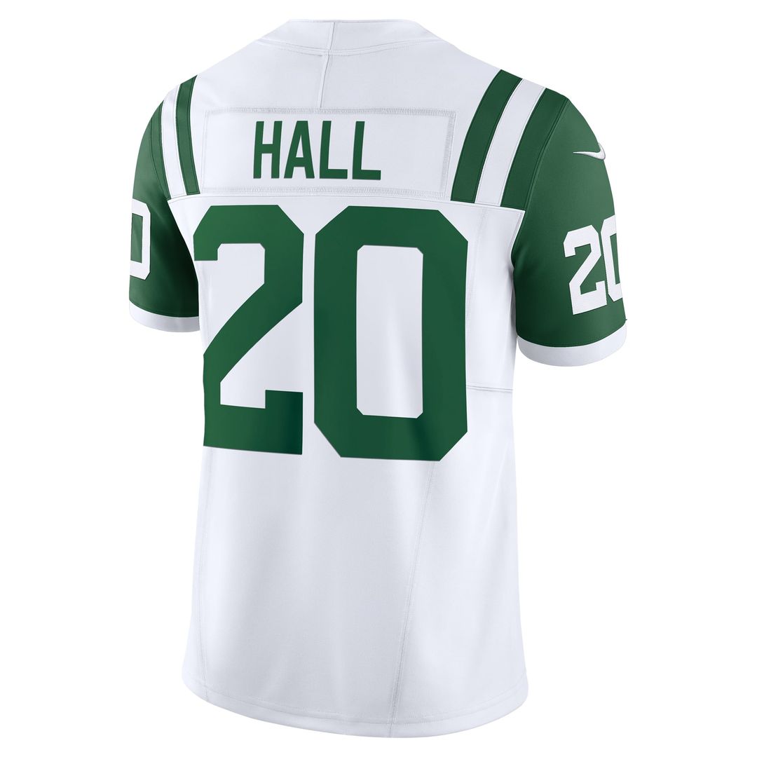 Breece Hall New York Jets White Classic Alternate Vapor F.U.S.E. Limited Jersey