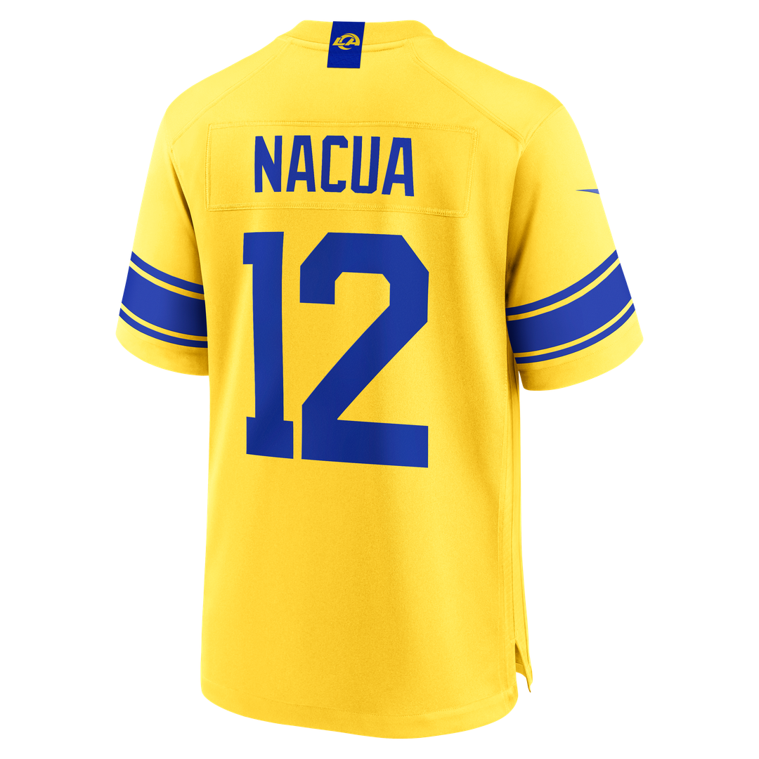 Puka Nacua Los Angeles Rams Royal Team Game Player Jersey