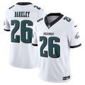 Saquon Barkley Philadelphia Eagles White Vapor F.U.S.E. Stitched Limited Jersey