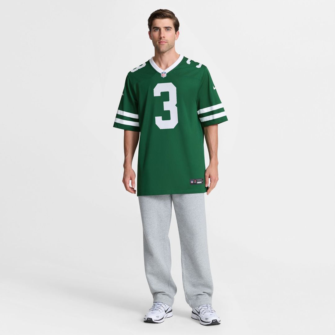 John Metchie III New York Jets Legacy Green Team Game Jersey