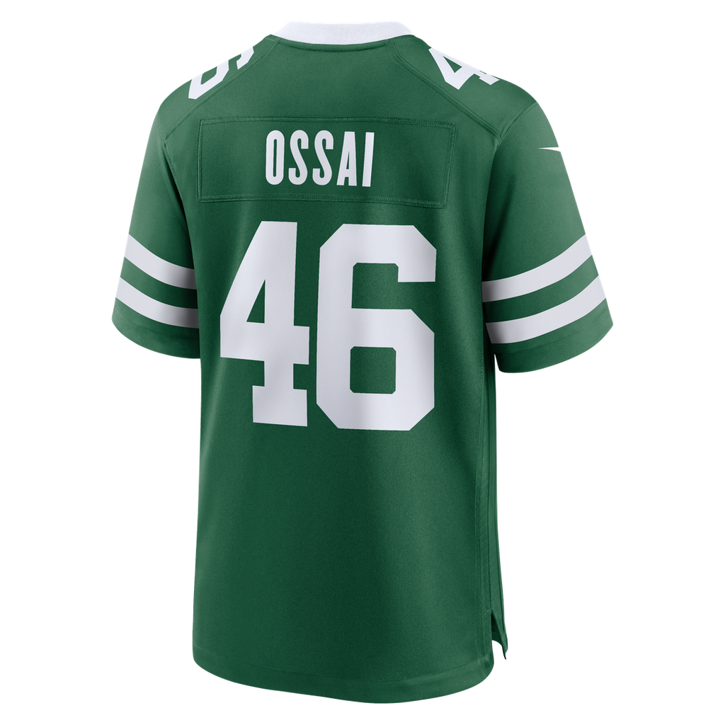 Joseph Ossai New York Jets Legacy Green Team Game Jersey