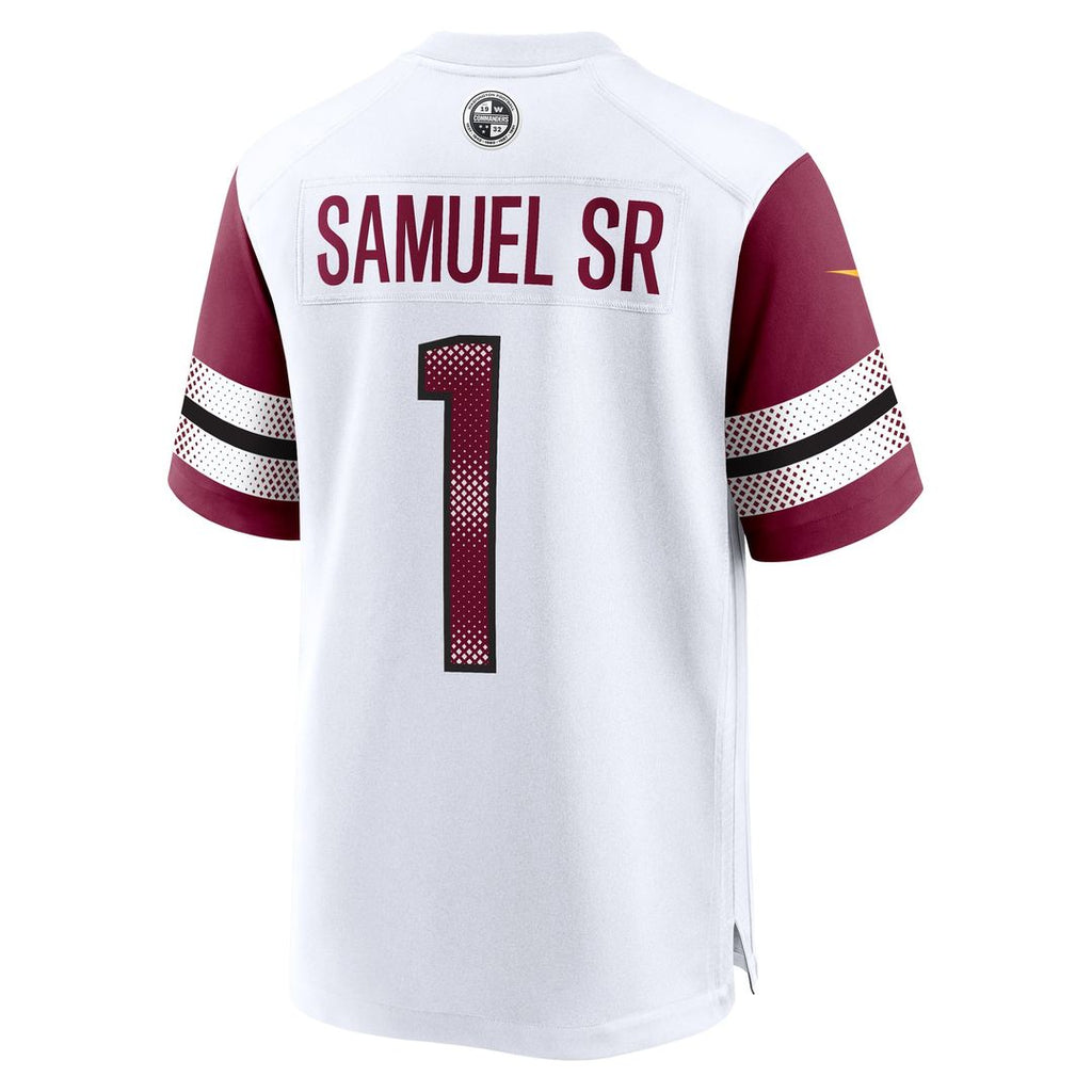 Deebo Samuel Sr Washington Commanders White Game Player Jersey