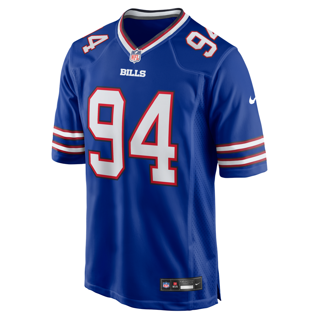 Andrew Brown Buffalo Bills Royal Game Jersey