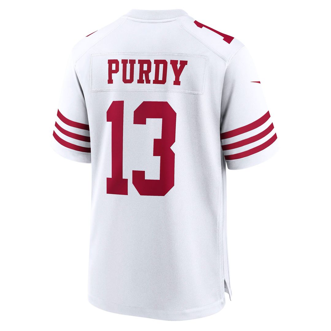 Brock Purdy San Francisco 49ers White Game Player Jersey