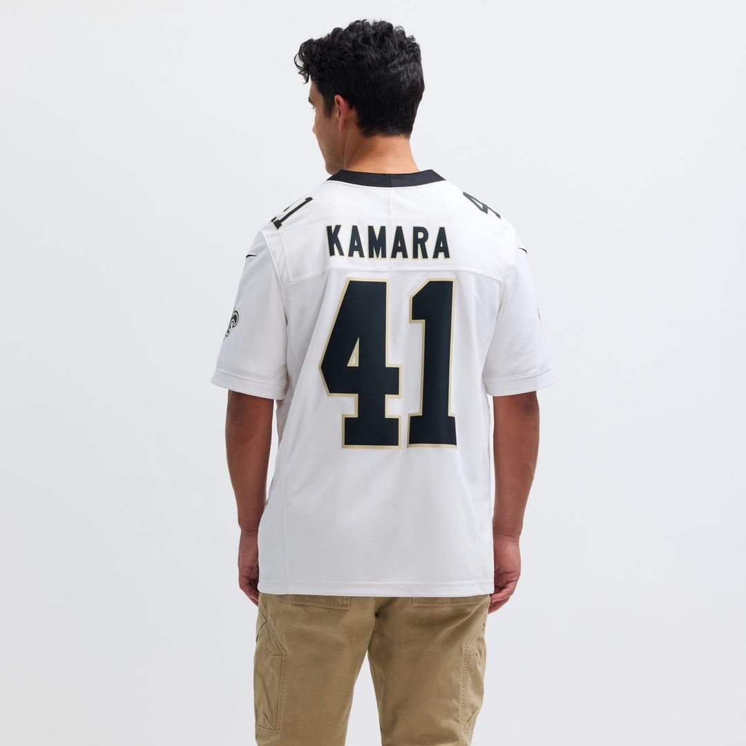 Alvin Kamara New Orleans Saints White Vapor F.U.S.E. Limited Jersey
