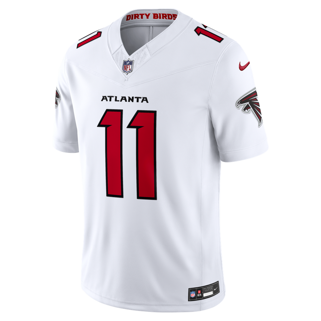 Jalon Walker Atlanta Falcons Red Team Vapor F.U.S.E. Stitched Limited Jersey