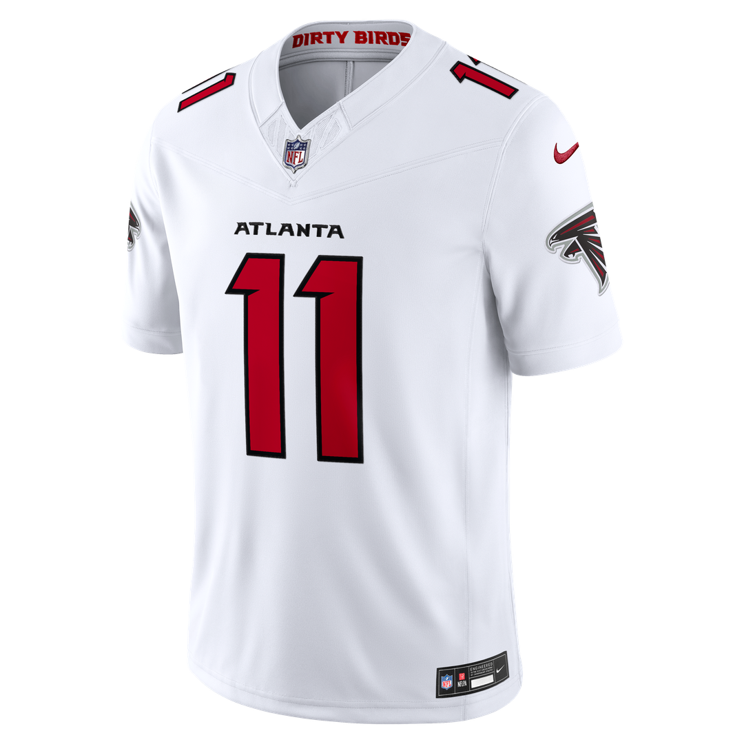 Jalon Walker Atlanta Falcons Red Team Vapor F.U.S.E. Stitched Limited Jersey