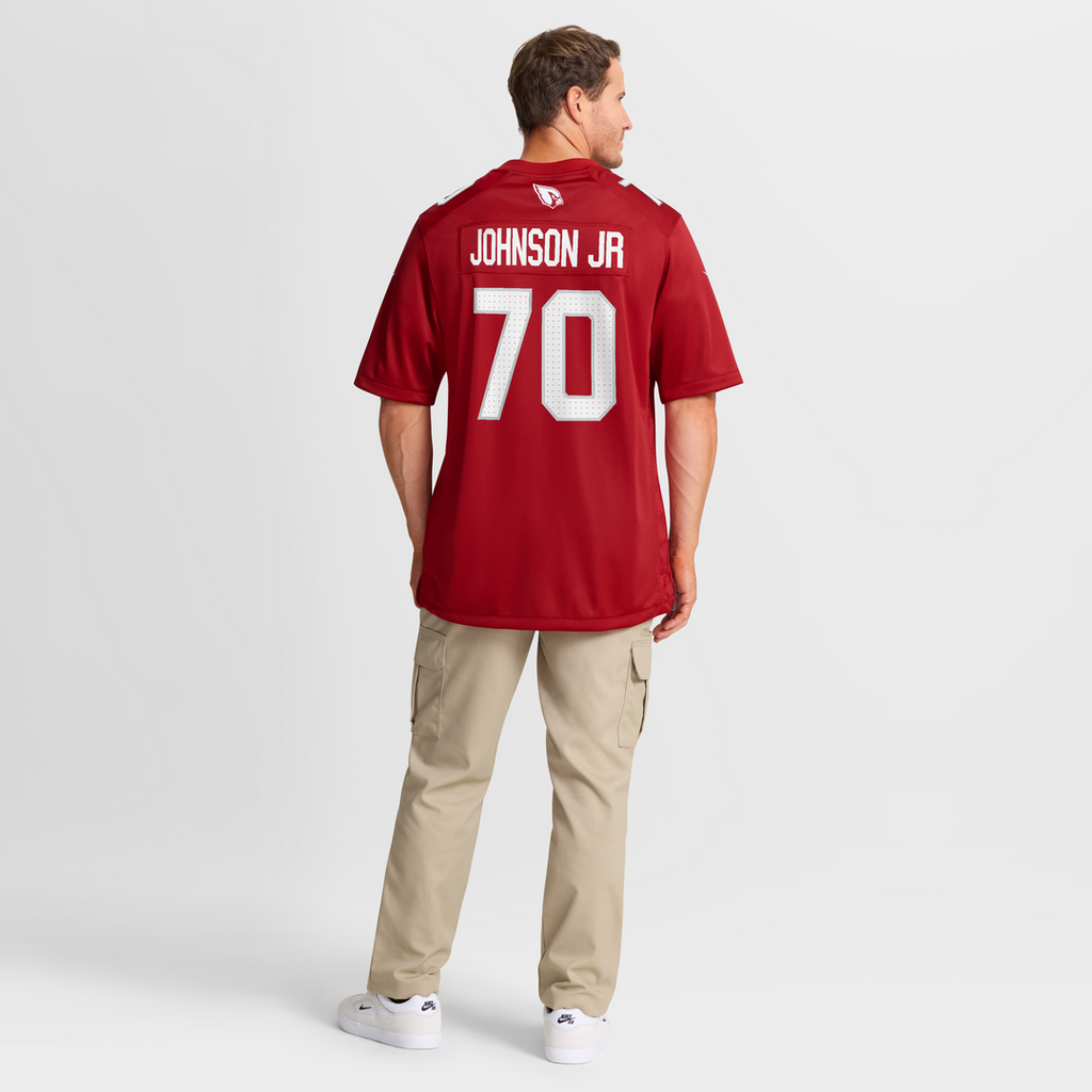 Paris Johnson Jr. Arizona Cardinals Cardinal Game Jersey