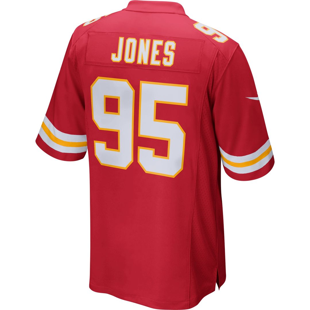 Chris Jones Kansas City Chiefs Red Game Jersey