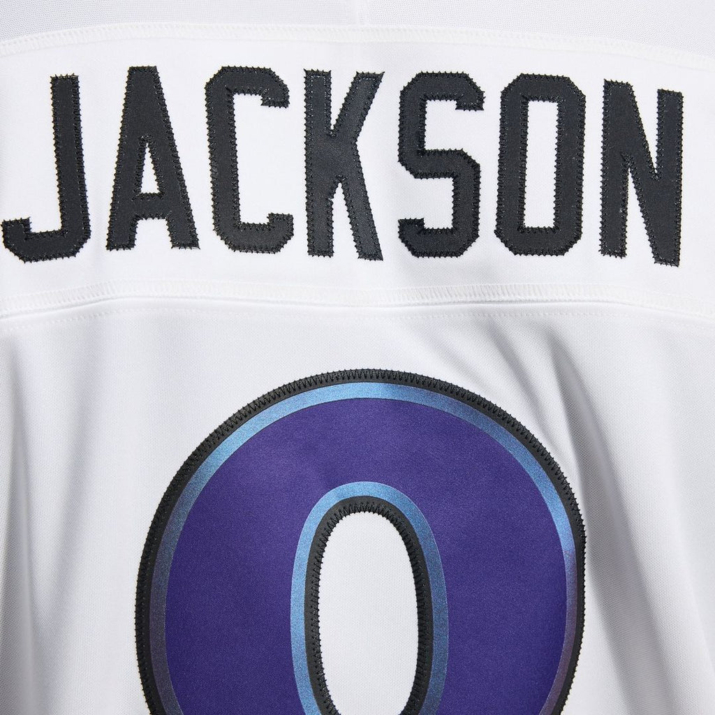 Lamar Jackson Baltimore Ravens White Vapor F.U.S.E. Stitched Limited Jersey