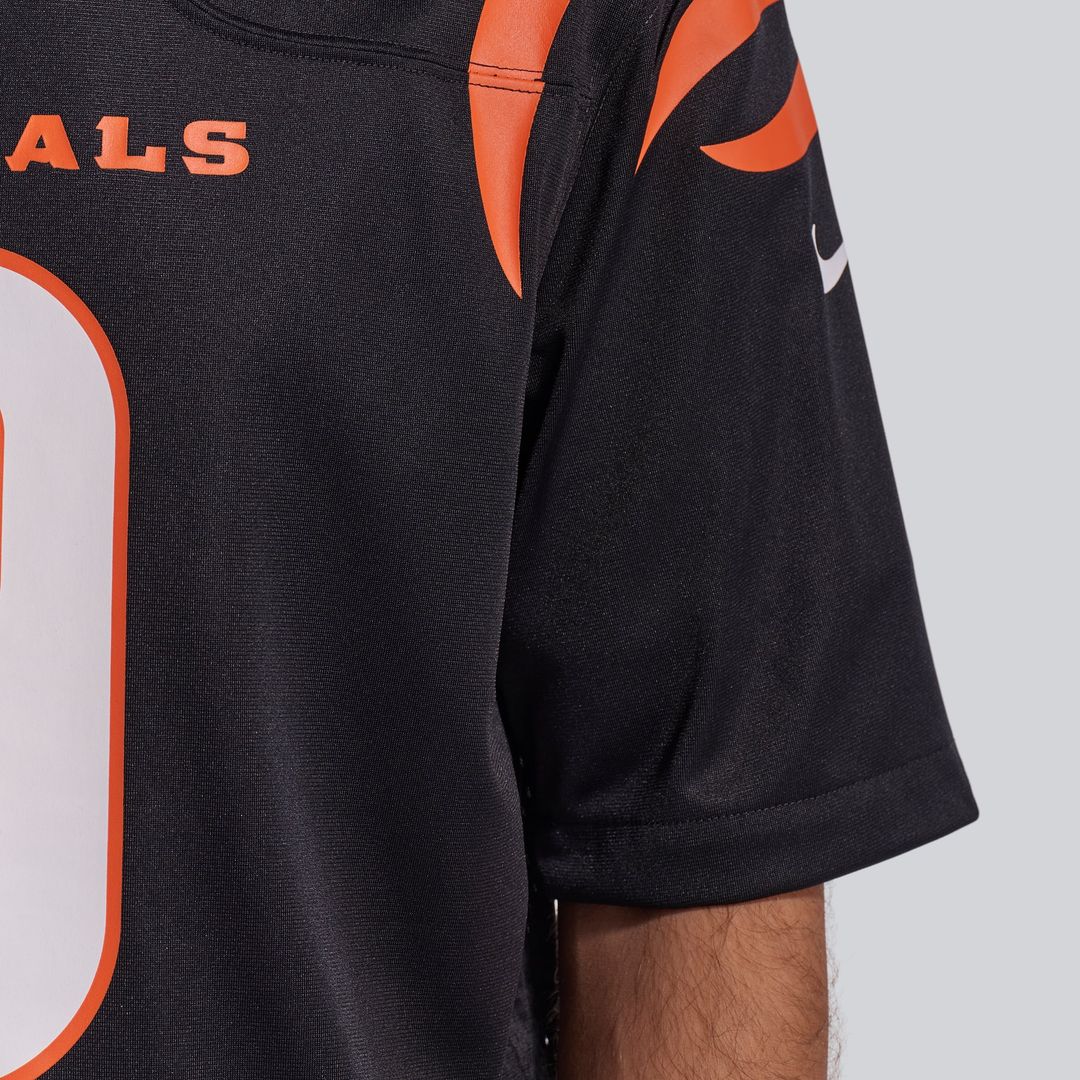 Joe Burrow Cincinnati Bengals Orange Alternate Game Jersey