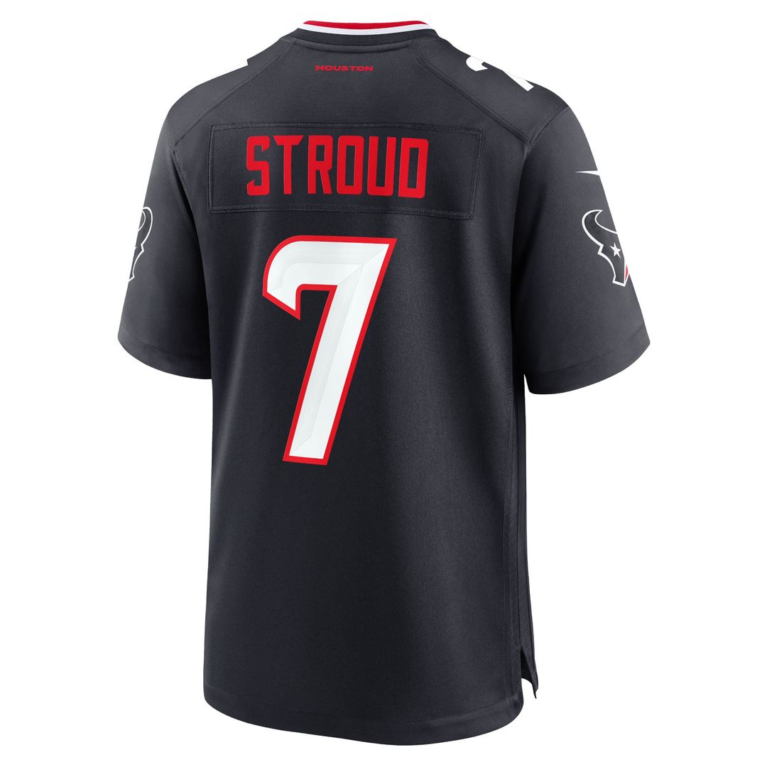 C.J. Stroud Houston Texans Navy Game Jersey