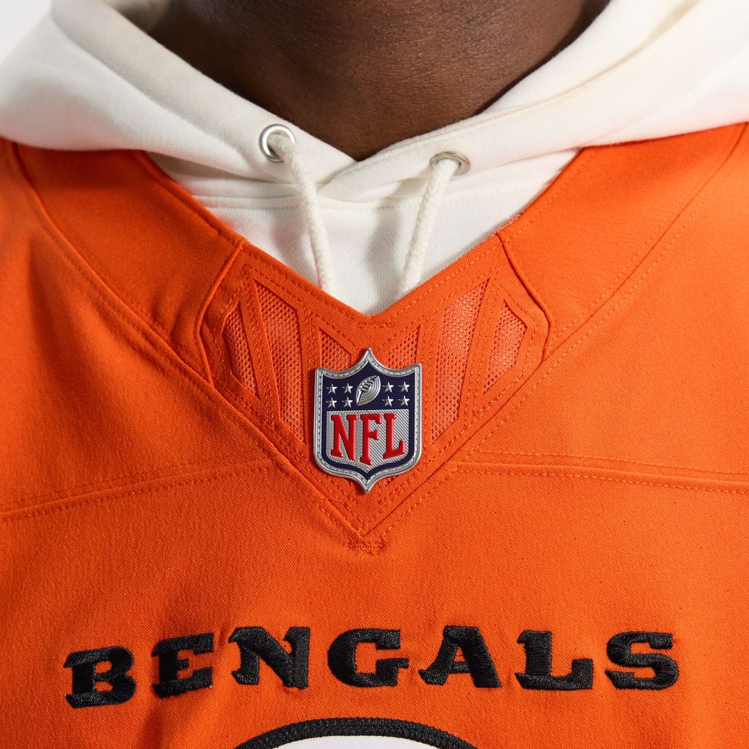 Joe Burrow Cincinnati Bengals Orange Team Vapor F.U.S.E. Elite Jersey