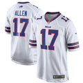 Josh Allen Buffalo Bills White Game Player Jersey
