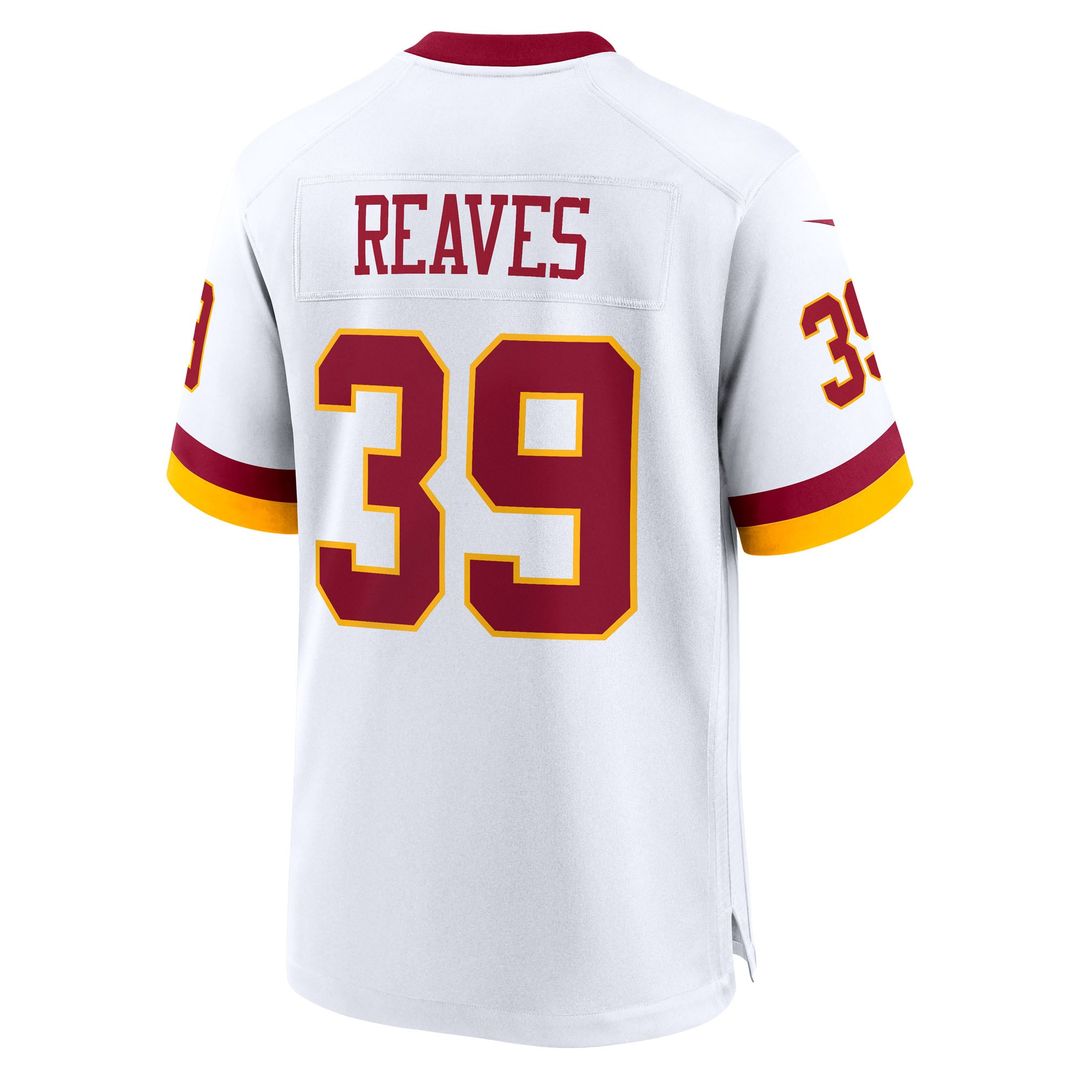 Jeremy Reaves Washington Commanders Black Hail Raiser Alternate Game Jersey