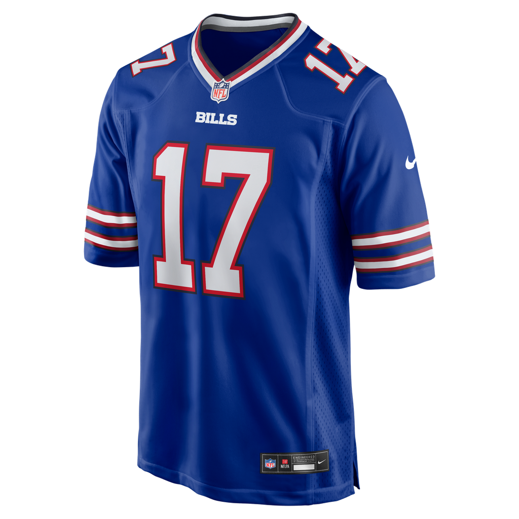 Josh Allen Buffalo Bills White White Game Player Jersey