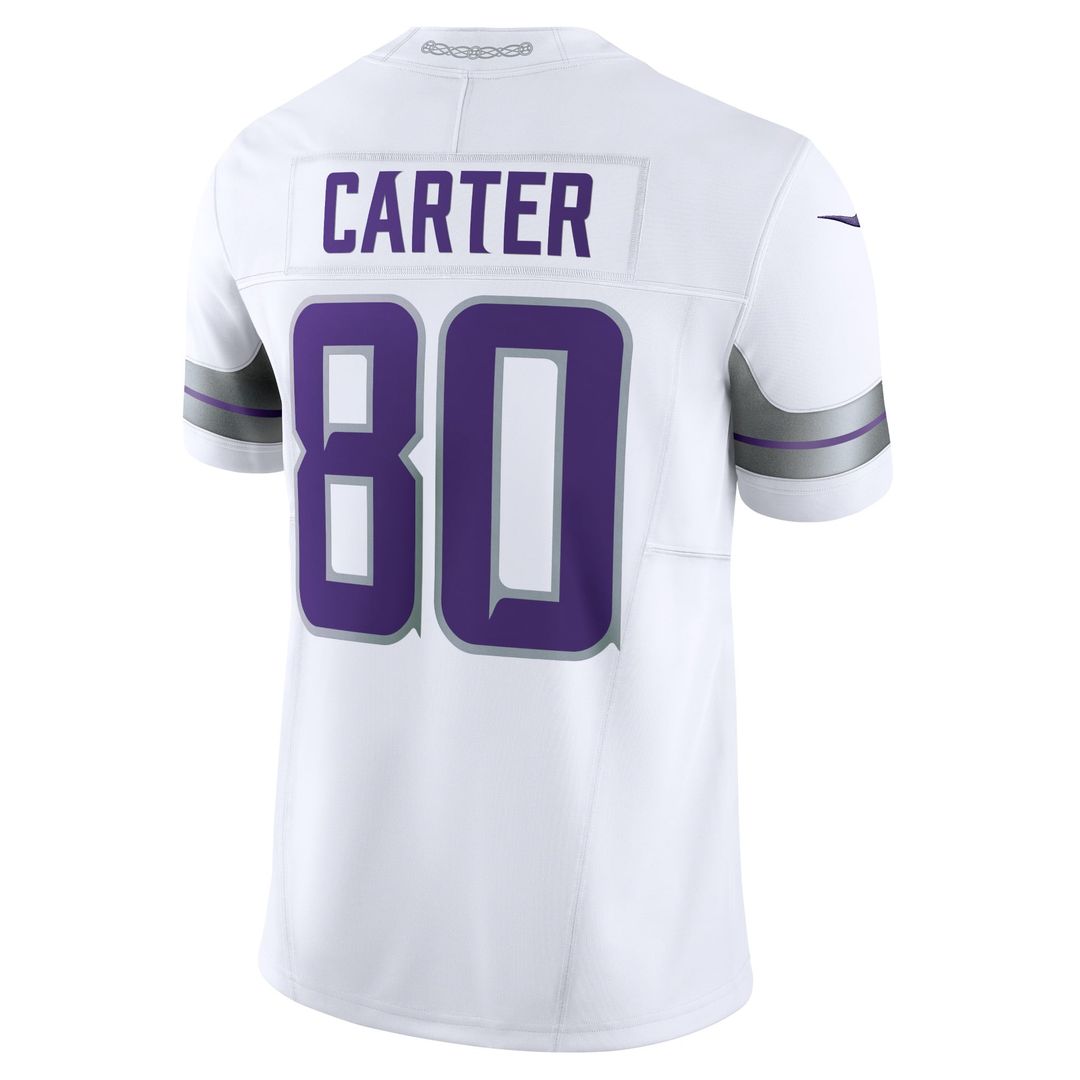 Cris Carter Minnesota Vikings White Alternate Vapor F.U.S.E. Retired Player Limited Jersey