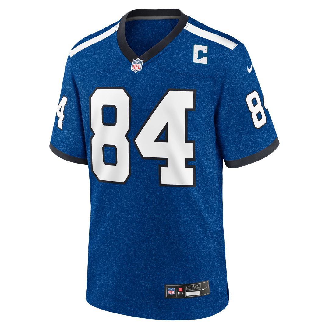 Tyler Warren Indianapolis Colts Heather Royal Alternate 2 Indiana Nights Game Jersey