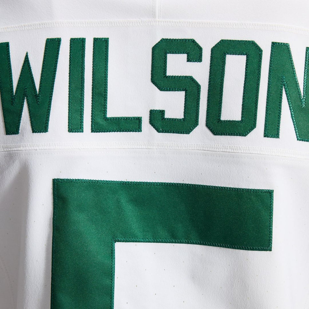 Garrett Wilson New York Jets White Classic Alternate Vapor F.U.S.E. Elite Jersey