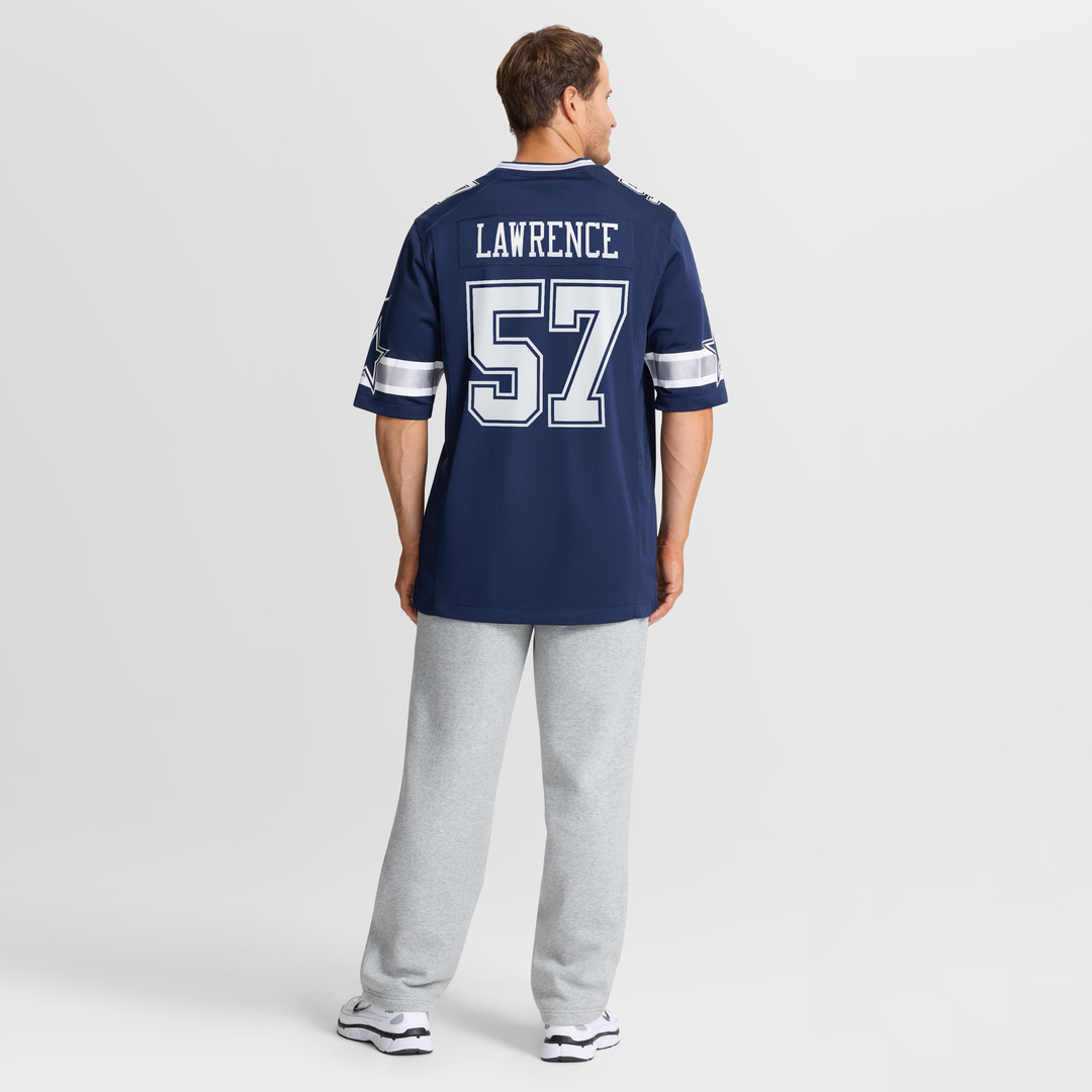 Malachi Lawrence Dallas Cowboys White Game Jersey