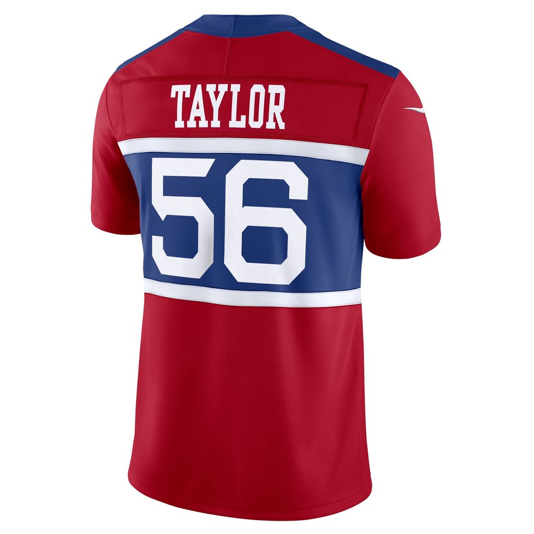 Lawrence Taylor New York Giants Century Red Alternate Vapor F.U.S.E. Retired Player Limited Jersey