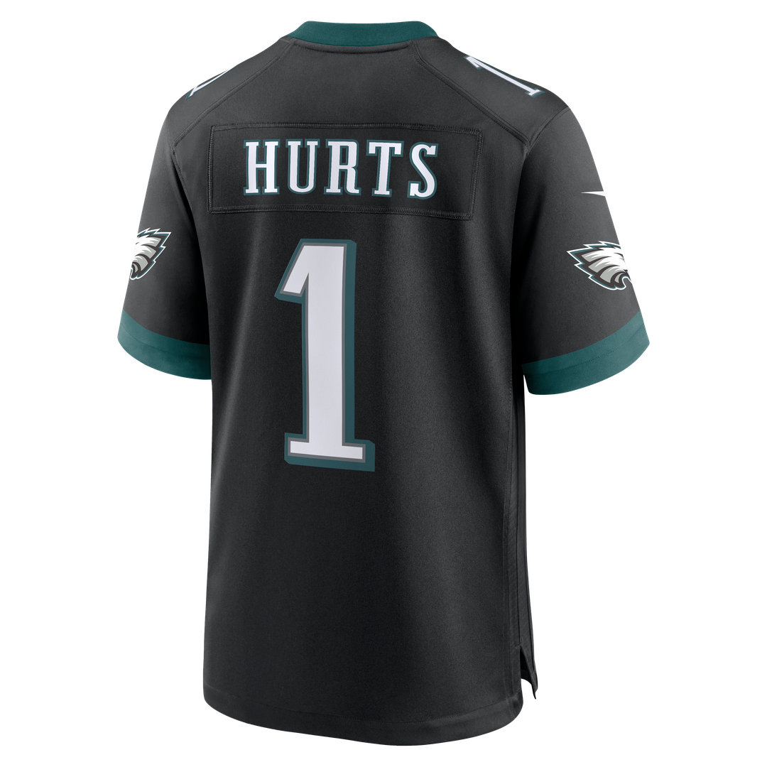 Jalen Hurts Philadelphia Eagles Black Alternate Game Jersey