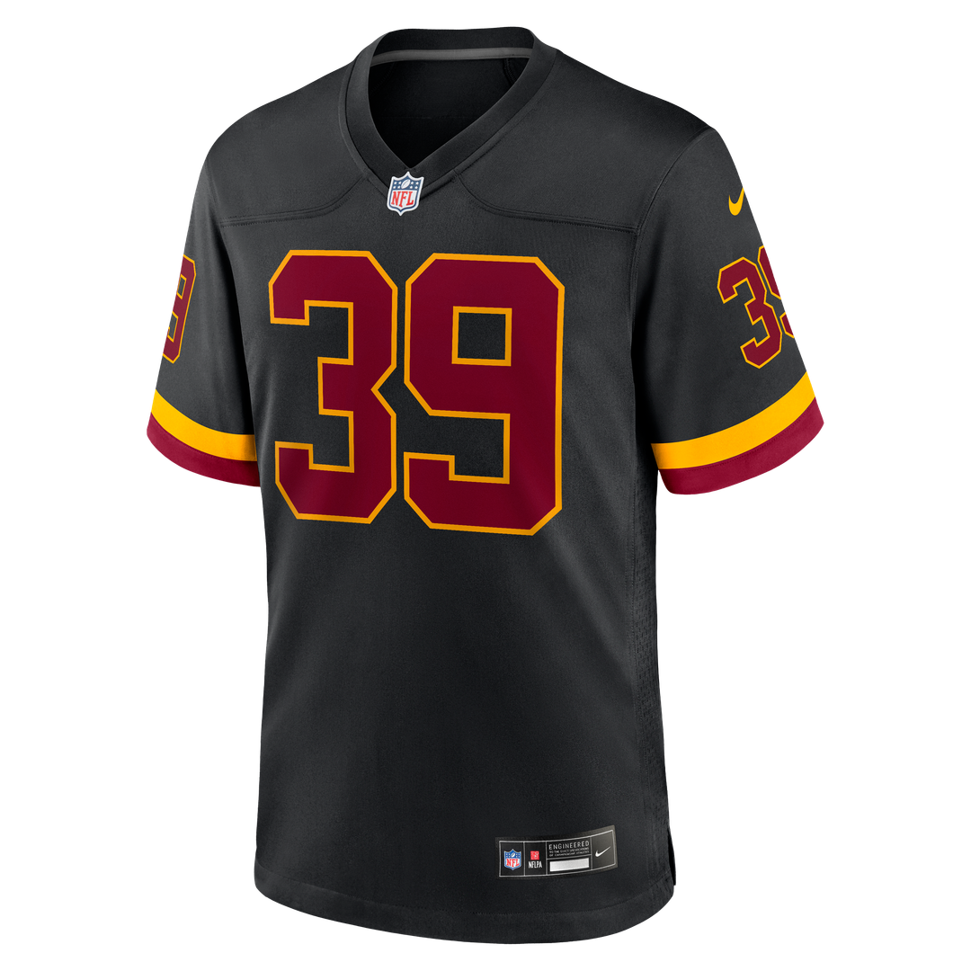 Jeremy Reaves Washington Commanders Black Hail Raiser Alternate Game Jersey