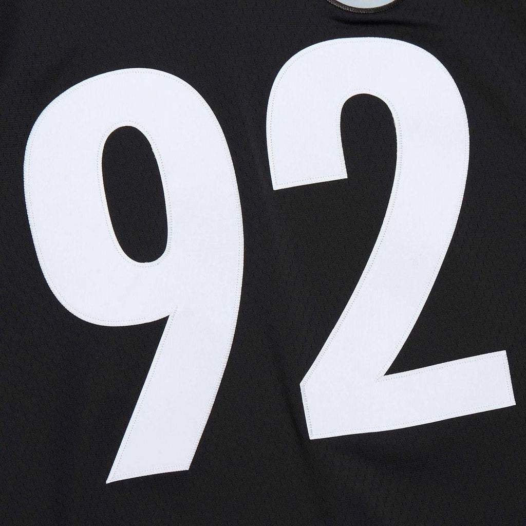 James Harrison Pittsburgh Steelers Black Legacy Replica Jersey