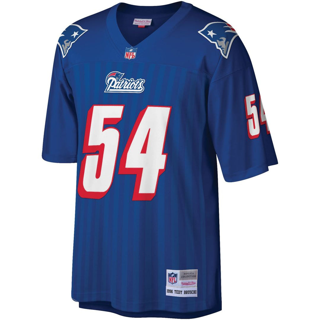 Tedy Bruschi New England Patriots Royal Legacy Replica Jersey