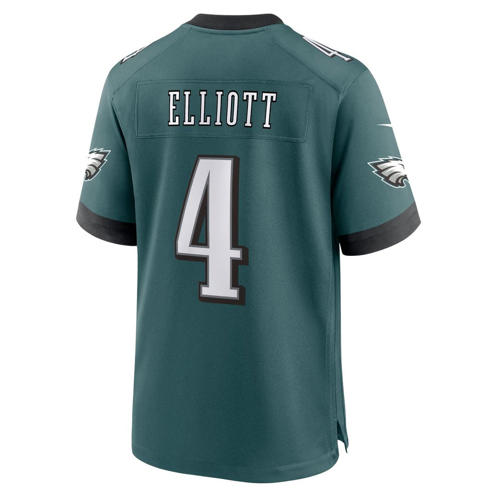 Jake Elliott Philadelphia Eagles Midnight Green Team Game Jersey