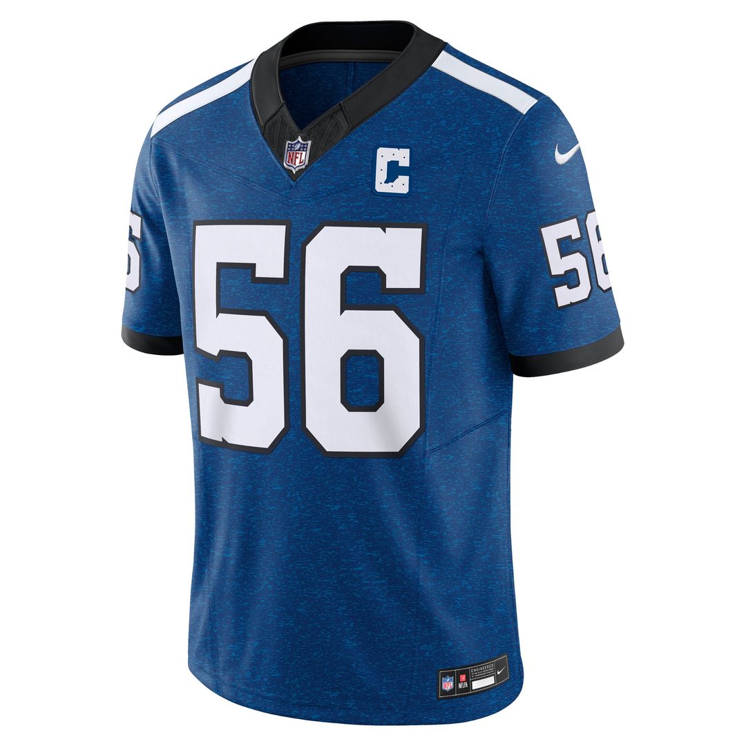 Quenton Nelson Indianapolis Colts Blue Vapor F.U.S.E. Limited Jersey