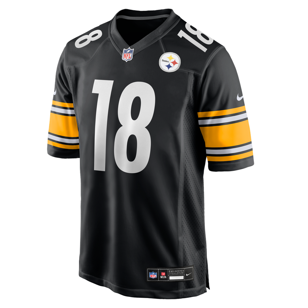 Will Howard Pittsburgh Steelers Black Team Game Jersey