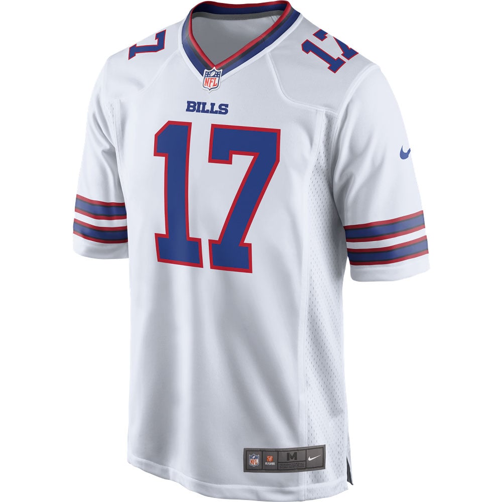 Josh Allen Buffalo Bills White Game Player Jersey