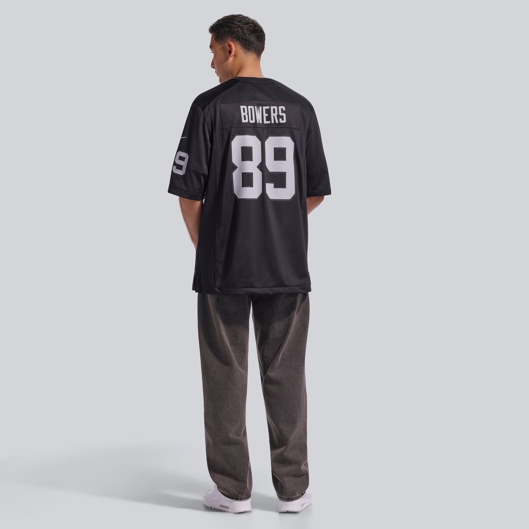 Brock Bowers Las Vegas Raiders Black Player Game Jersey