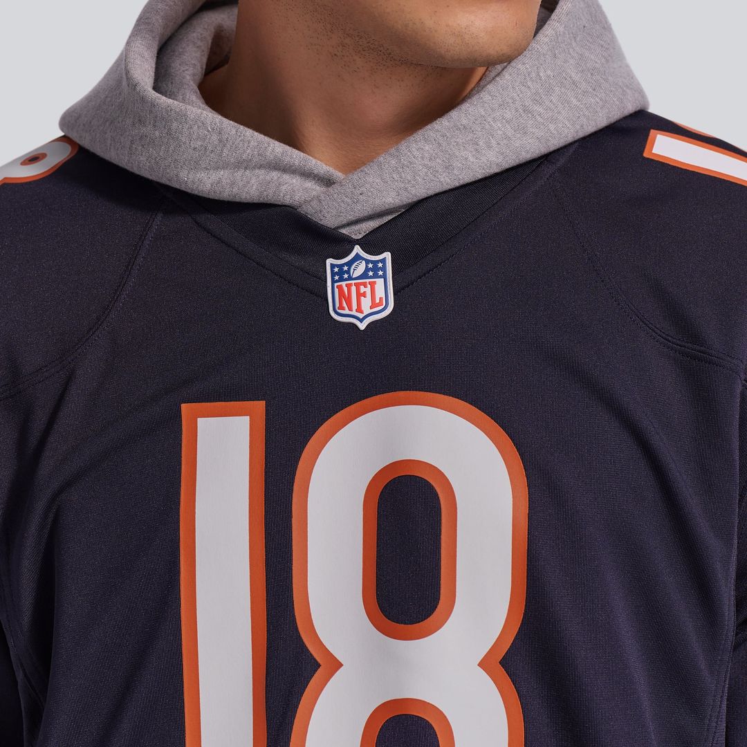 Caleb Williams Chicago Bears Navy Player Game Jersey