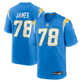 Andre James Los Angeles Chargers Powder Blue Team Game Jersey