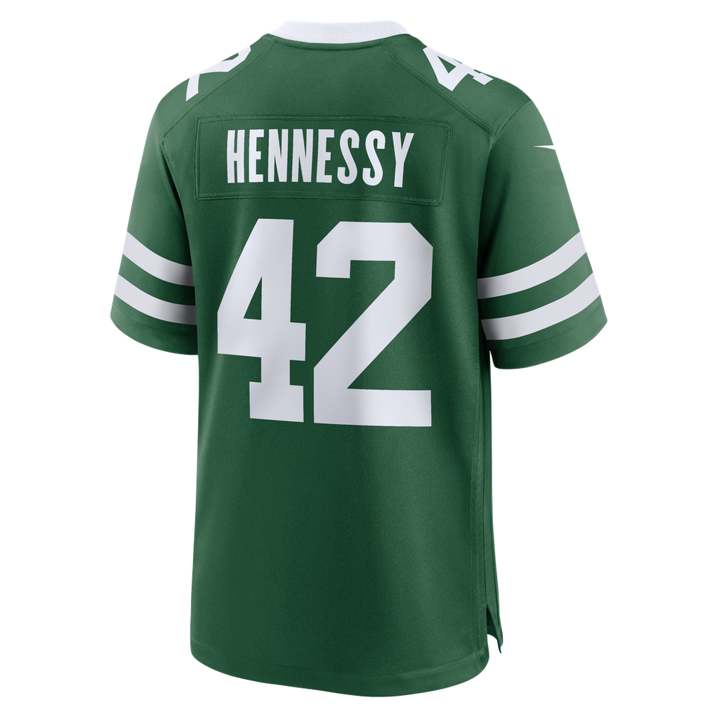Thomas Hennessy New York Jets Legacy Green Team Game Jersey