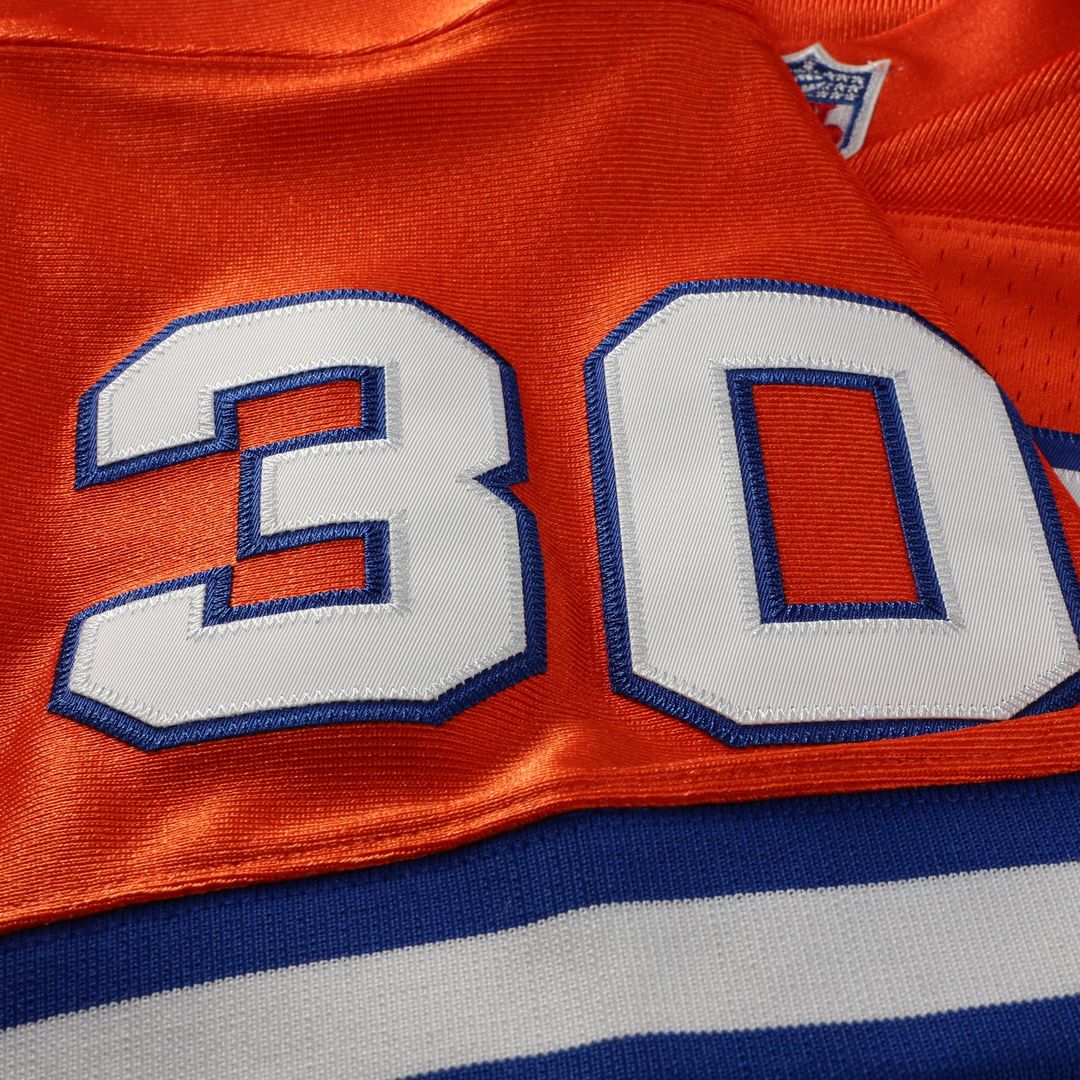 Terrell Davis Denver Broncos Orange 1995 Authentic Throwback Retired Player Jersey