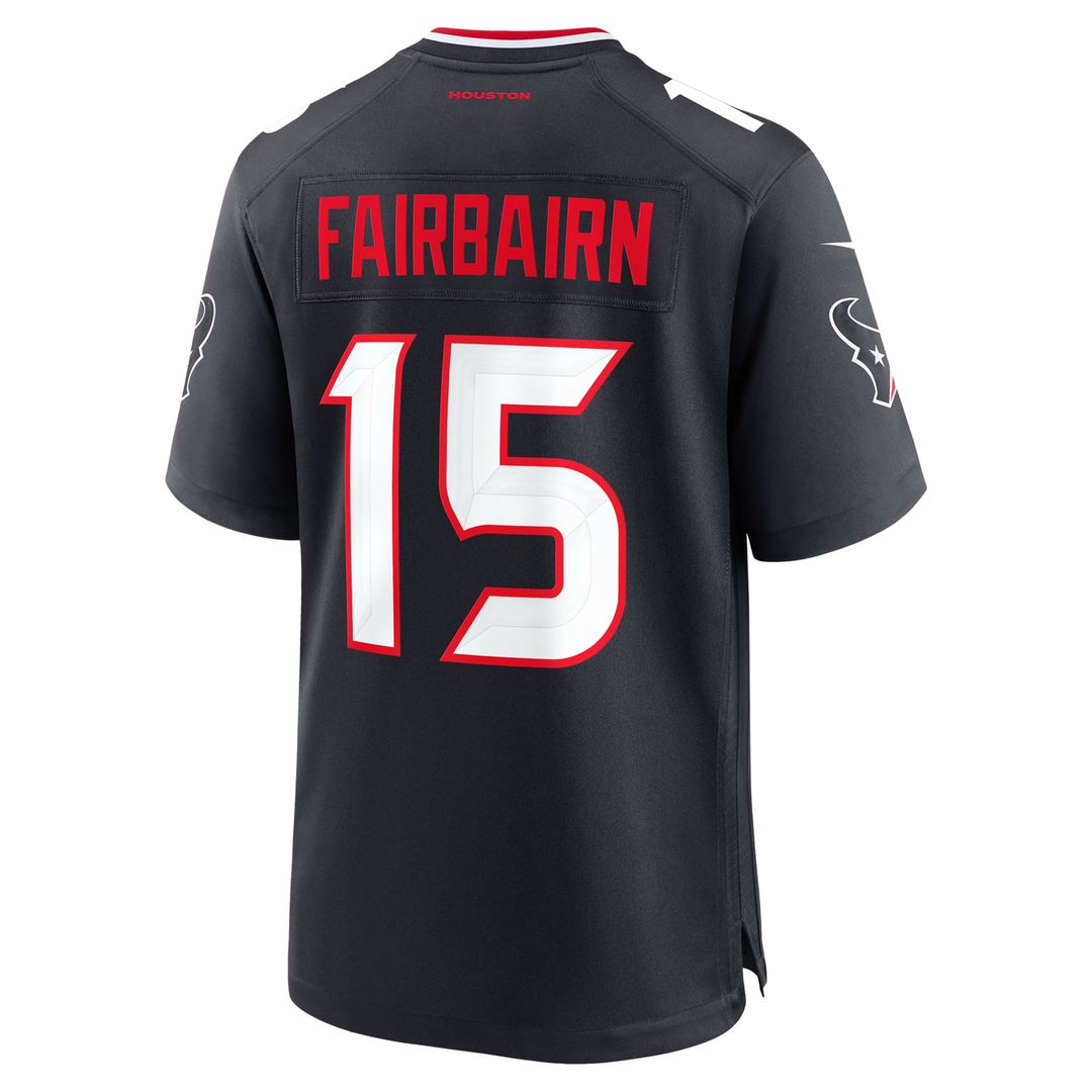 Ka'imi Fairbairn Houston Texans Navy Team Game Jersey