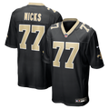 Carl Nicks New Orleans Saints Black Game Retired Player Jersey