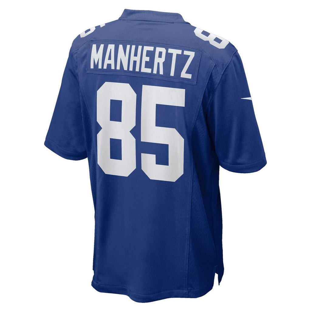 Chris Manhertz New York Giants Royal Team Game Jersey