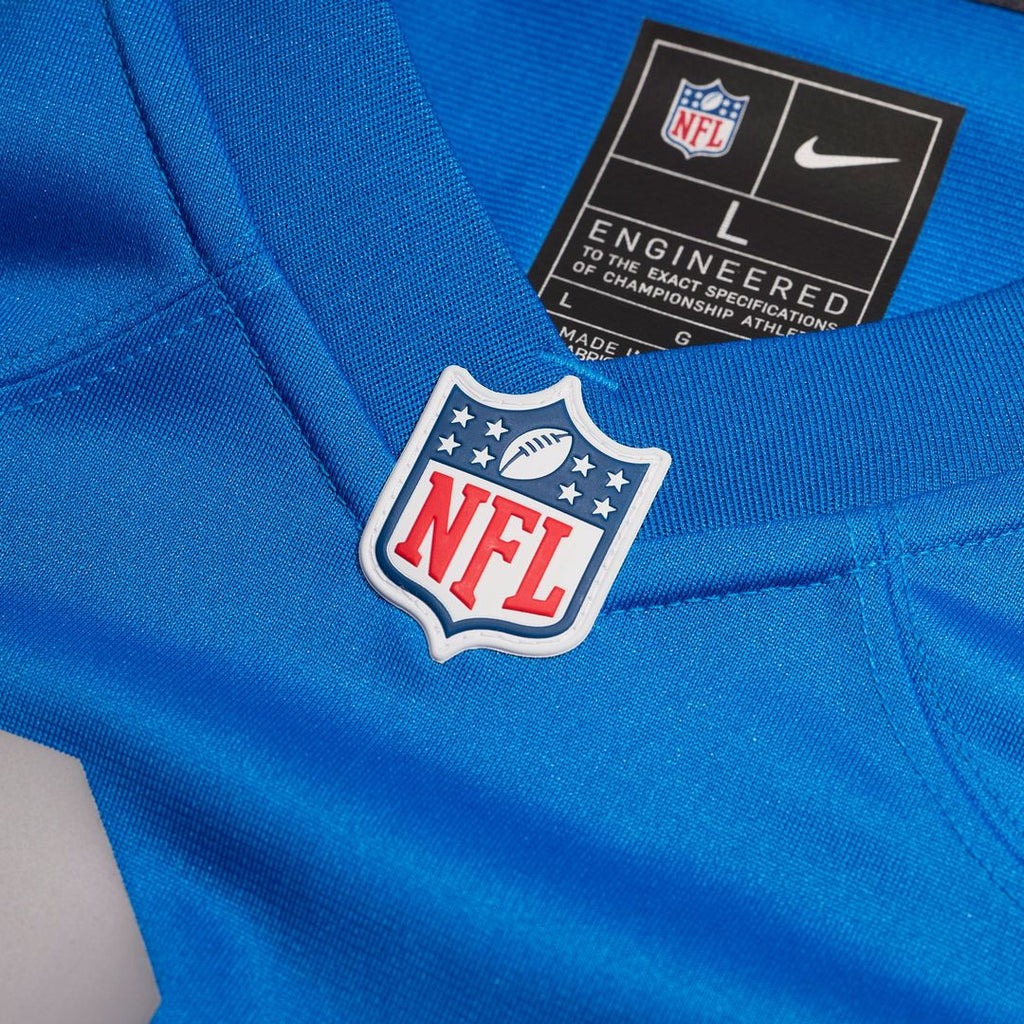 Barry Sanders Detroit Lions Blue Alternate Game Jersey