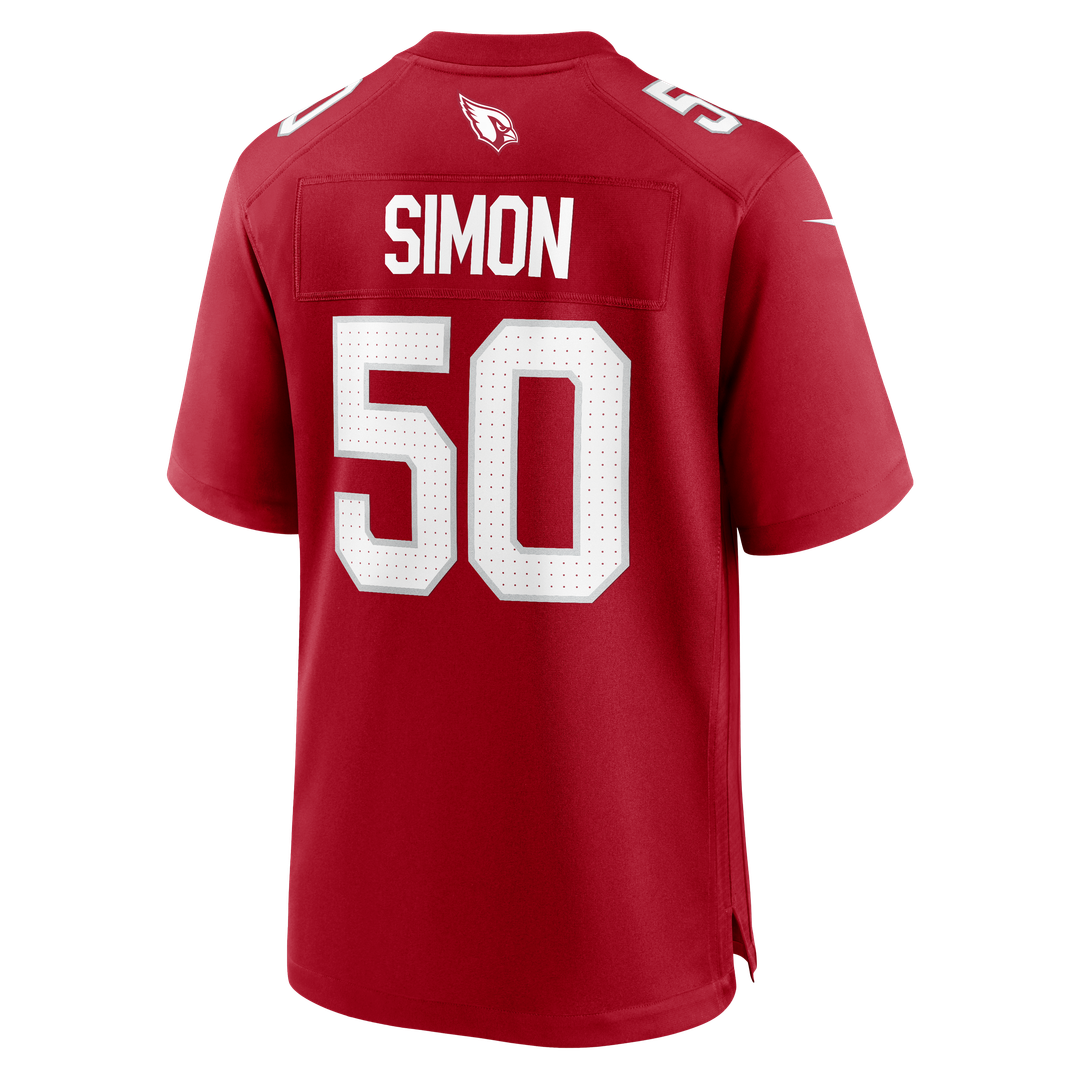Cody Simon Arizona Cardinals Cardinal Team Game Jersey